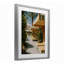 «Vintage Cabanas at Poolside», reproduction encadrée sous verre, design par Franklyn Gregory-130825800-130825802