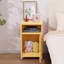 Katarra 26'' Tall Metal Nightstand Storage Cabinets With Lock-1046670759