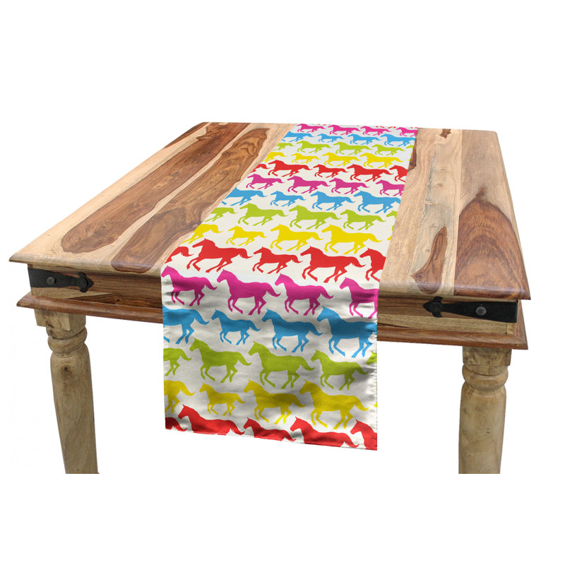 Geometric Table Runner, 120" x 16"