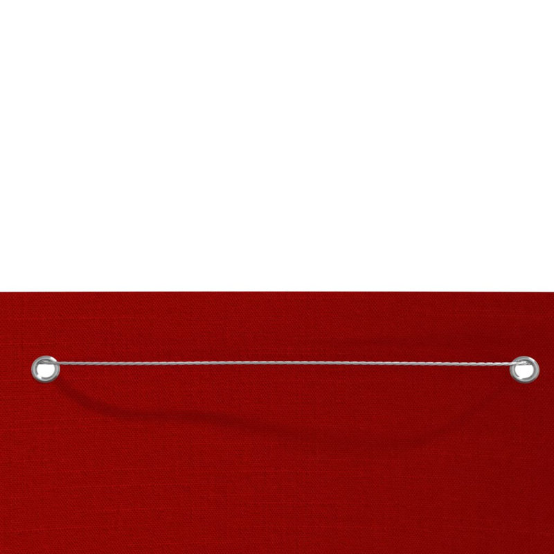 Aleksejus Single Curtain Panel, 240cm H x 80cm W, Red