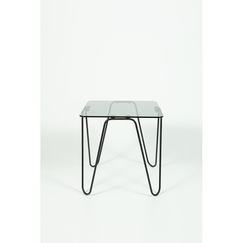 Minner Frame Coffee Table, H38 x L38 x W38cm, Smoked
