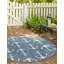 Tapis intérieur / extérieur bleu Glidden-984003070