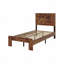 Cadre de lit plateforme simple, en bois, sans bruit, sans sommier, outils faciles à assembler, grand espace de rangement sous le lit