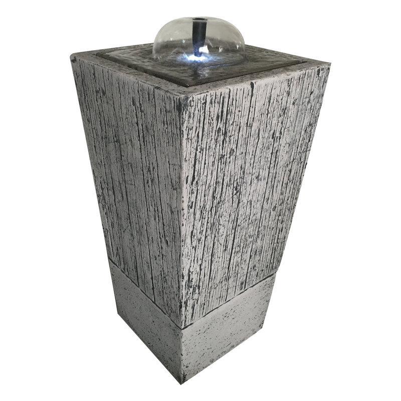 Fontaine en béton renforcé de fibre de verre