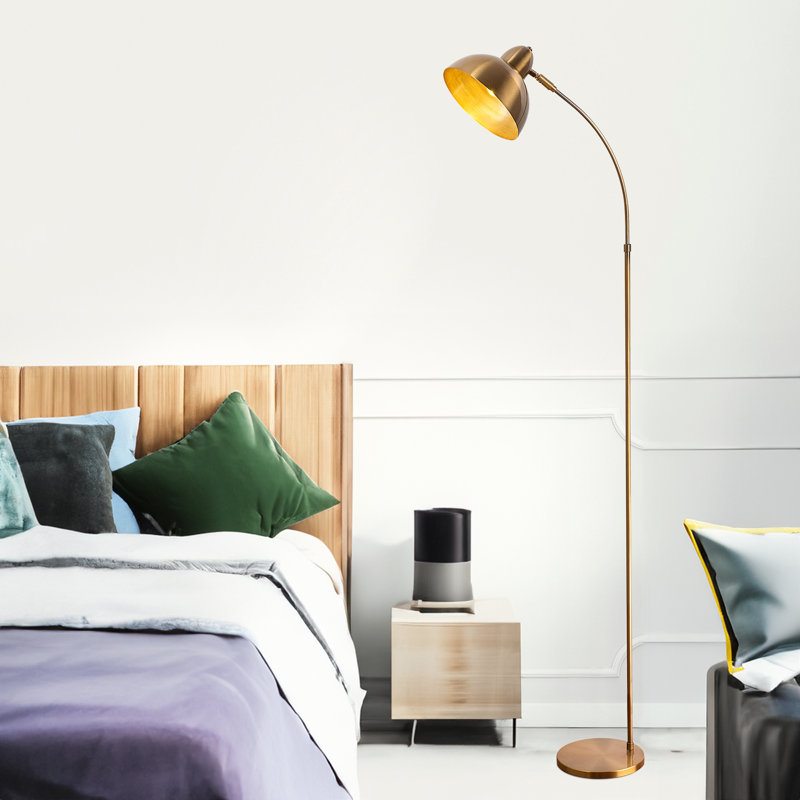 Coyan 63.78'' Arched Floor Lamp