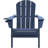 Folding Adirondack Chair Set Of HDPE All-Weather Folding Adirondack Chair With Cup Holders, Outdoor Patio Adirondack Chair For Deck Lawn Fire-1560505135