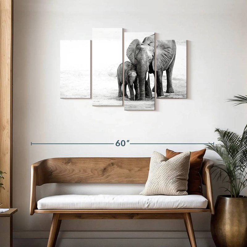 Brampt Cuddling Elephants