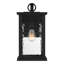 Lanterne murale d'extérieur noire Moira-849207296