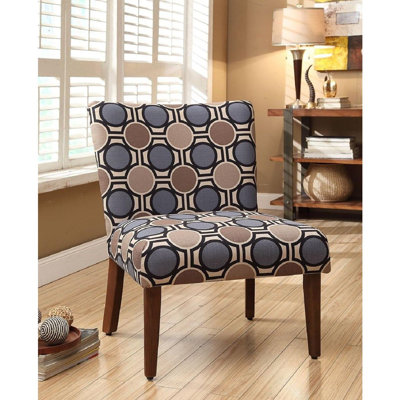 Fauteuil de chambre en polyester Isiah