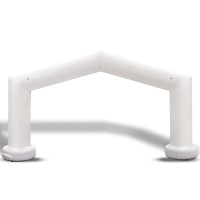  Wellcomer Gable Shaped 20.7x13' Inflatable Event Arch - White Color