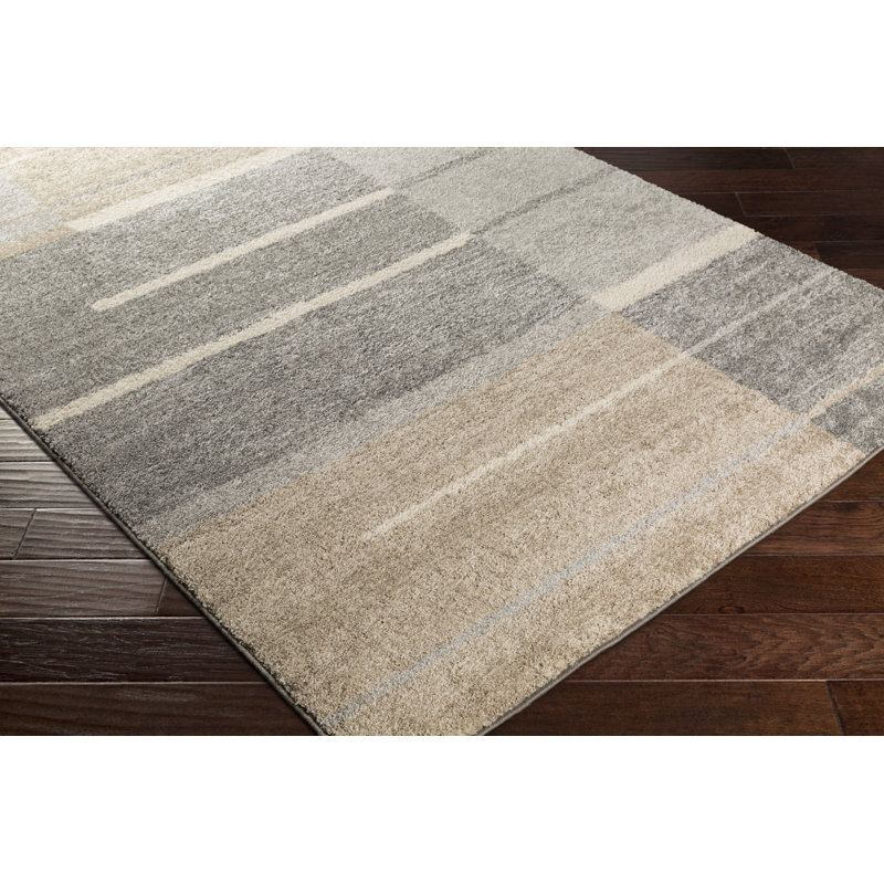 Akinola Geometric Indoor Rug, Rectangle 5'3" x 7'3"