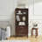 53.5" Tall Storage Cabinet, Modern Cabinet With Doors And Drawers For Entryway Hallway Living Room-743649644