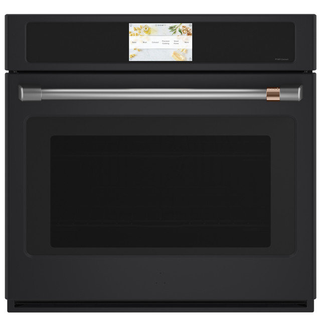 Professional Series Smart Built-in 30" Self Cleaning Convection Electric Single Wall Oven, Matte Black