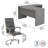Echo 2 Piece Writing Desk Office Set Chair-67077996