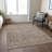 Machine Washable Indoor/Outdoor Xhevrie Brown Rug-1719511413
