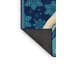 Tapis marocain doux et moelleux bleu d'inspiration mondiale Olivet-986989684
