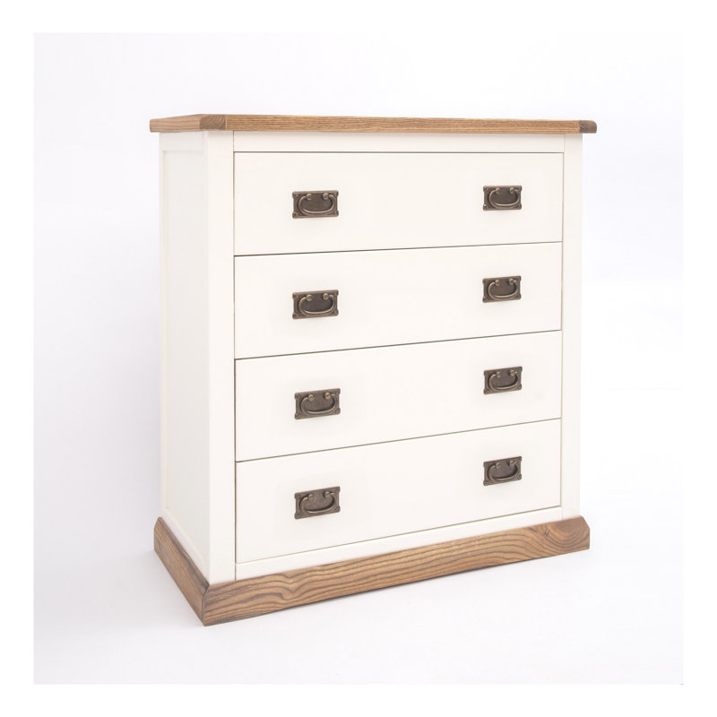 Abordale 90cm W 4 - Drawer Chest of Drawers