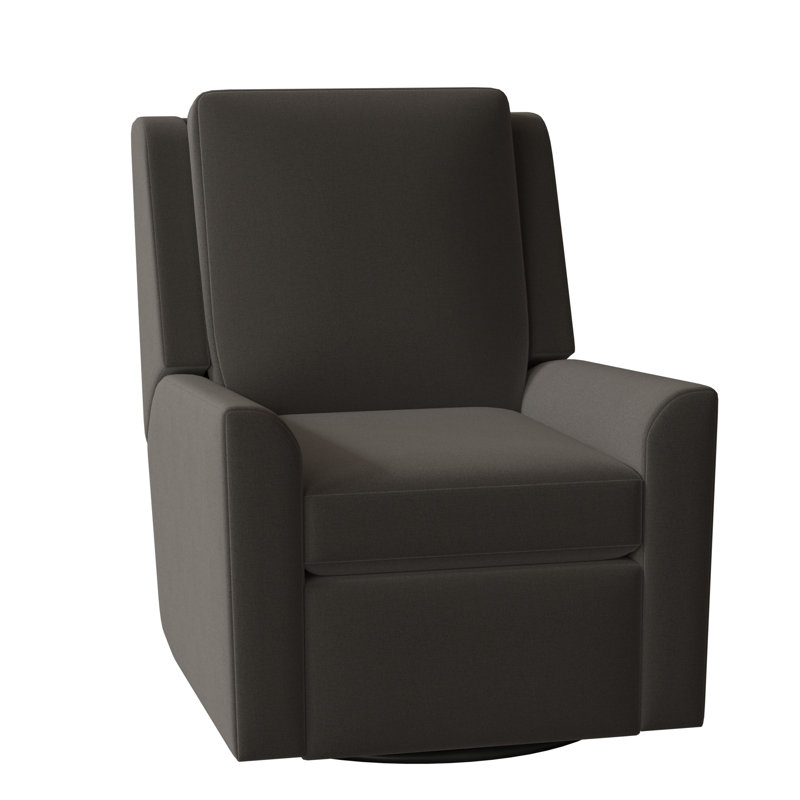 Hickory 31" Wide Standard Recliner, 9953 Pewter, Manual, Swivel Glider