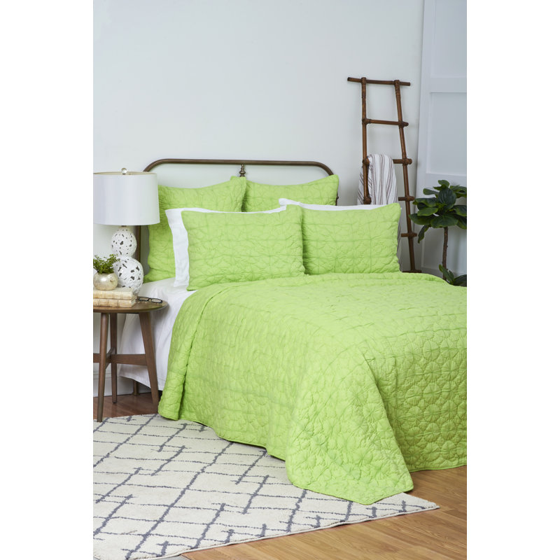 Courtepointe réversible en coton Melody, Courtepointe double/grand, Agrume