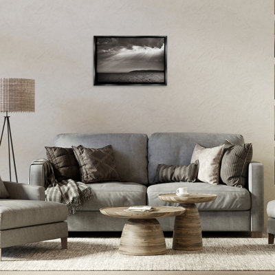 Toile flottante encadrée «Portugal Sea Cove» par Alan Majchrowicz