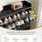 Shoe Storage Cabinet With 2 Flip Drawers, Freestanding Shoe Organizer, Shoe Cabinet With Metal Legs, Narrow Shoe Rack Cabinet, Farmhouse Slim Shoe Cabinet For Entryway, Foyer, Hallway, Black-126355520