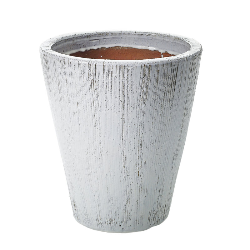 Pot de fleurs en céramique Noney Camy, H 18,5 po x l 16,5 po x P 16,5 po