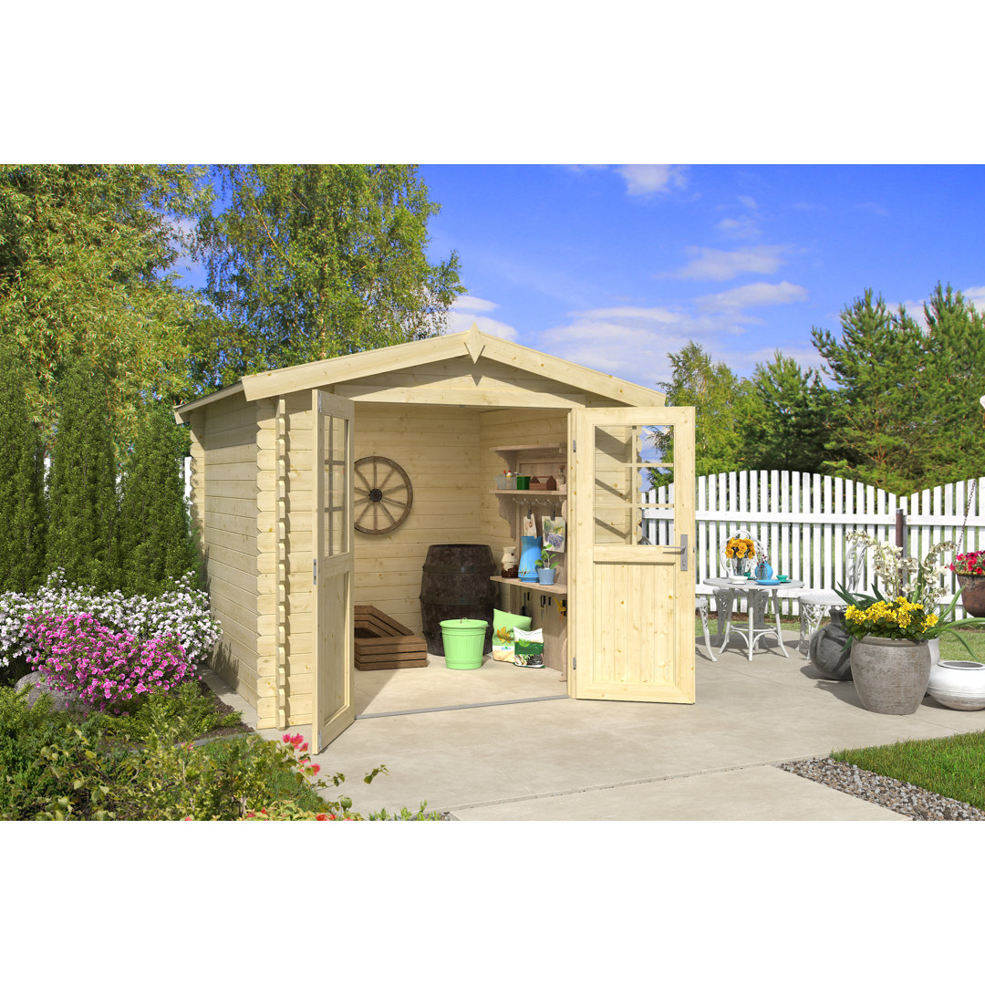 Lasita Ingo 230 - 8 x 8 Ft. Summerhouse With Single Glazing (28mm)