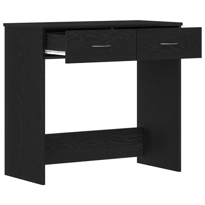 Alixandrea Desk, Black Oak