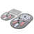 Gris/rose/blanc est en rupture de stock