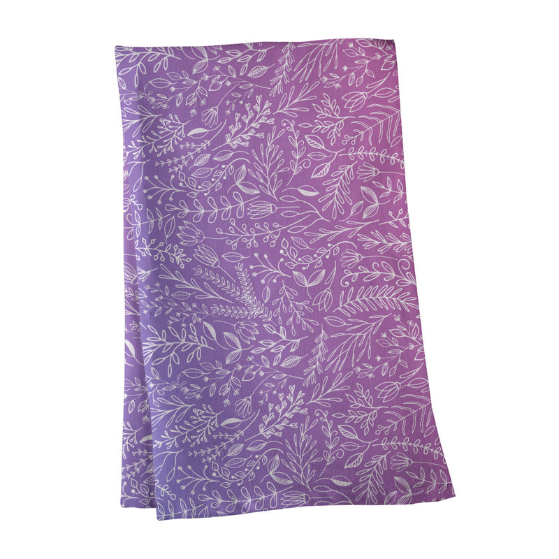 Mcguigan Tea Towel Kitchen Towel, Cotton Twill, Pink/Purple