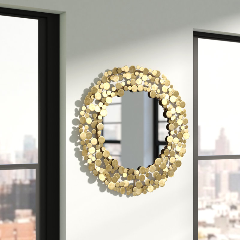 Metal Flat Wall Mirror