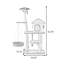 3 Tiers Cat Tree with Condons,Perch,Scratching Posts