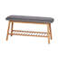 Bahari Polyester Upholstered Bench