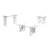 Manawa Glass Top Coffee Table-171108113-228252788