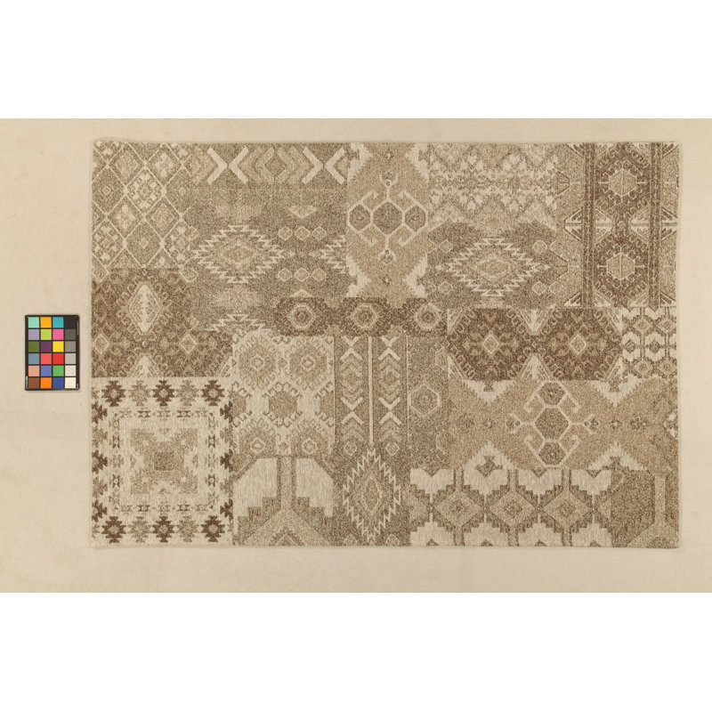 Vela Machine Woven Brown/Beige Indoor Rug, Rectangle 200 x 290cm