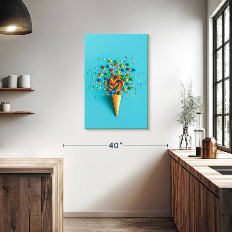 Yarlin Candy Cone, 36" H x 24" W