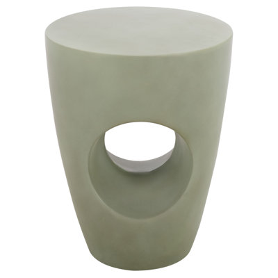 Avoriaz Concrete Abstract End Table