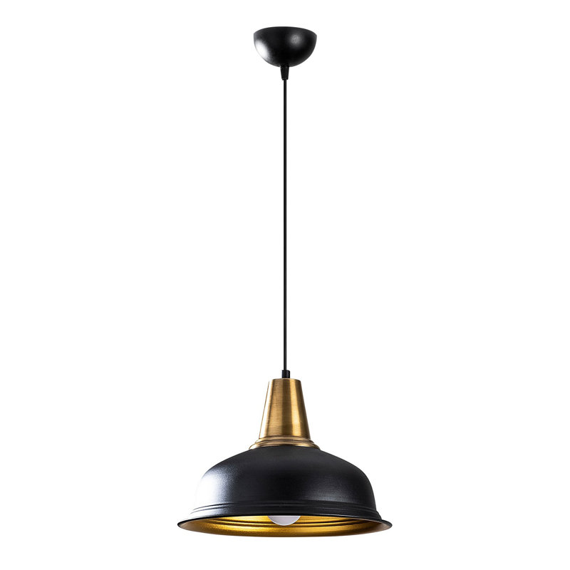 Lustre scandinave Glam, structure en métal noir, hauteur: 47,2 pouces | Câble réglable de 90 cm | Douille E27, 40 W maximum | Éclairage moderne et élégant pour le salon et la salle à manger | Conception IP20, élégante et fonctionnelle