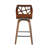 Allenhurst Swivel Upholstered Counter Stool-892687559