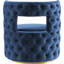 Fauteuil d'appoint pivotant en velours Demetric-92297924