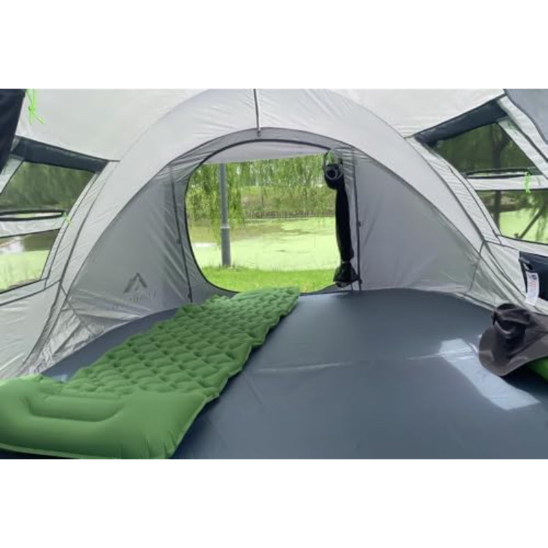 4 Person Easy Pop Up Tent Waterproof Automatic Setup 2 Doors-Instant Family Tents for Camping Hiking & Traveling