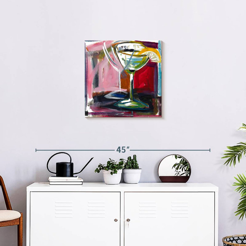 Party Drink, 20" H x 20" W