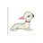 Chihuahua White by Danny Gordon - Wrapped Canvas Painting