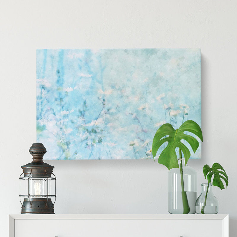 Pretty Flowers - Wrapped Canvas, 40cm H x 60cm W x 3cm D