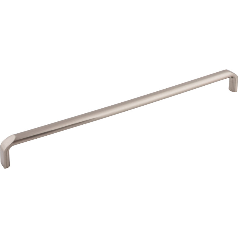 Exeter Bar Pull, 12" Center to Center, Brushed Satin Nickel