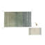 Tapis réversible lavable simple bleu rétro-67119317