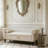 Velvet Upholstered Bench with Flip Top-1637236181