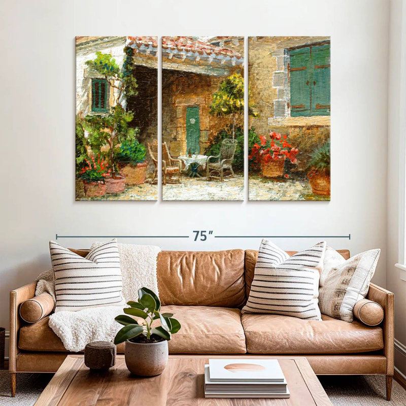 Lilie Provence Barn, 42" H x 65" W
