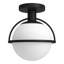 Rosier Glass Flush Mount-77106833
