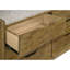 Ensemble de lit raffiné rustique Oakhaven (1 lit + 1 commode + 1 miroir)